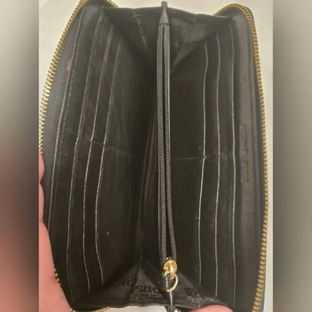 Vintage Michael Kors Black Quilted Wallet